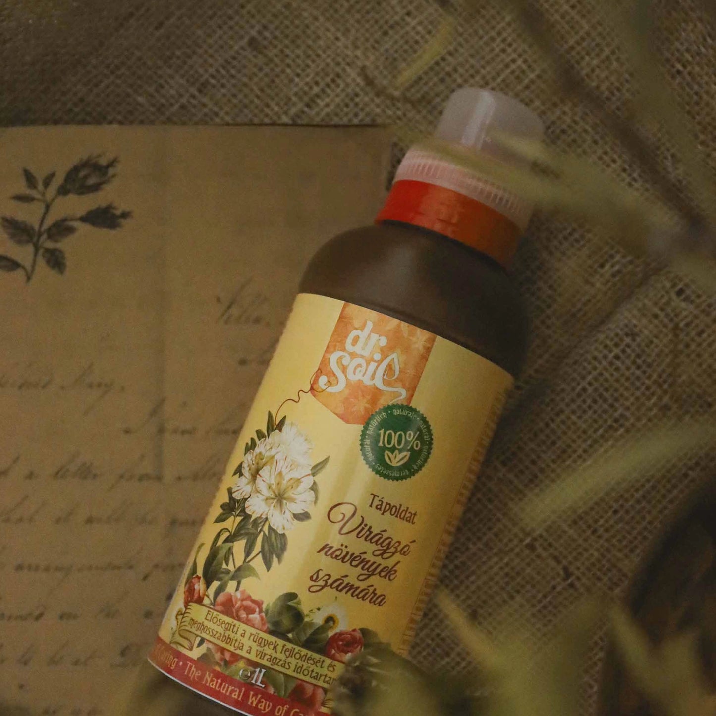 Dr.Soil Organischer Flüssidünger für Blühpflanzen - 1 l