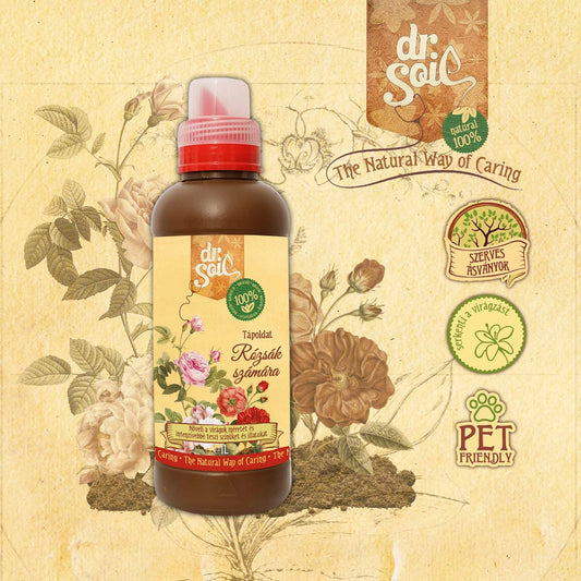 Dr.Soil Organischer Flüssidünger für Rosen - 1 l