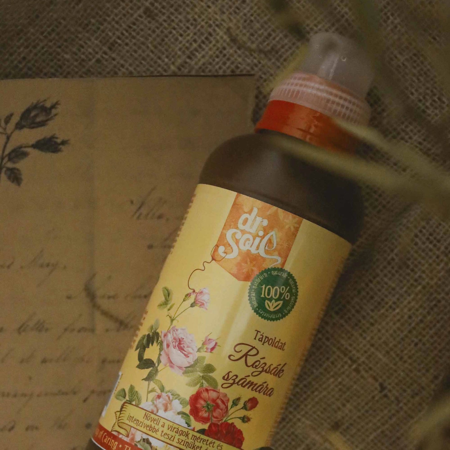 Dr.Soil Organischer Flüssidünger für Rosen - 1 l