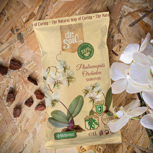 Dr.Soil Natürliches Substrat für Phalaenopsis Orchideen - 1 l
