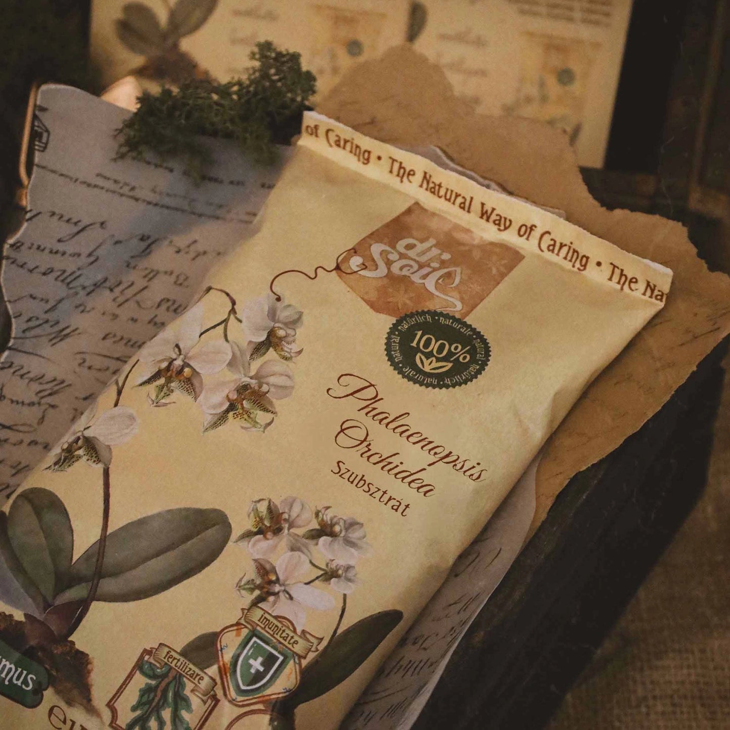 Dr.Soil Natürliches Substrat für Phalaenopsis Orchideen - 1 l