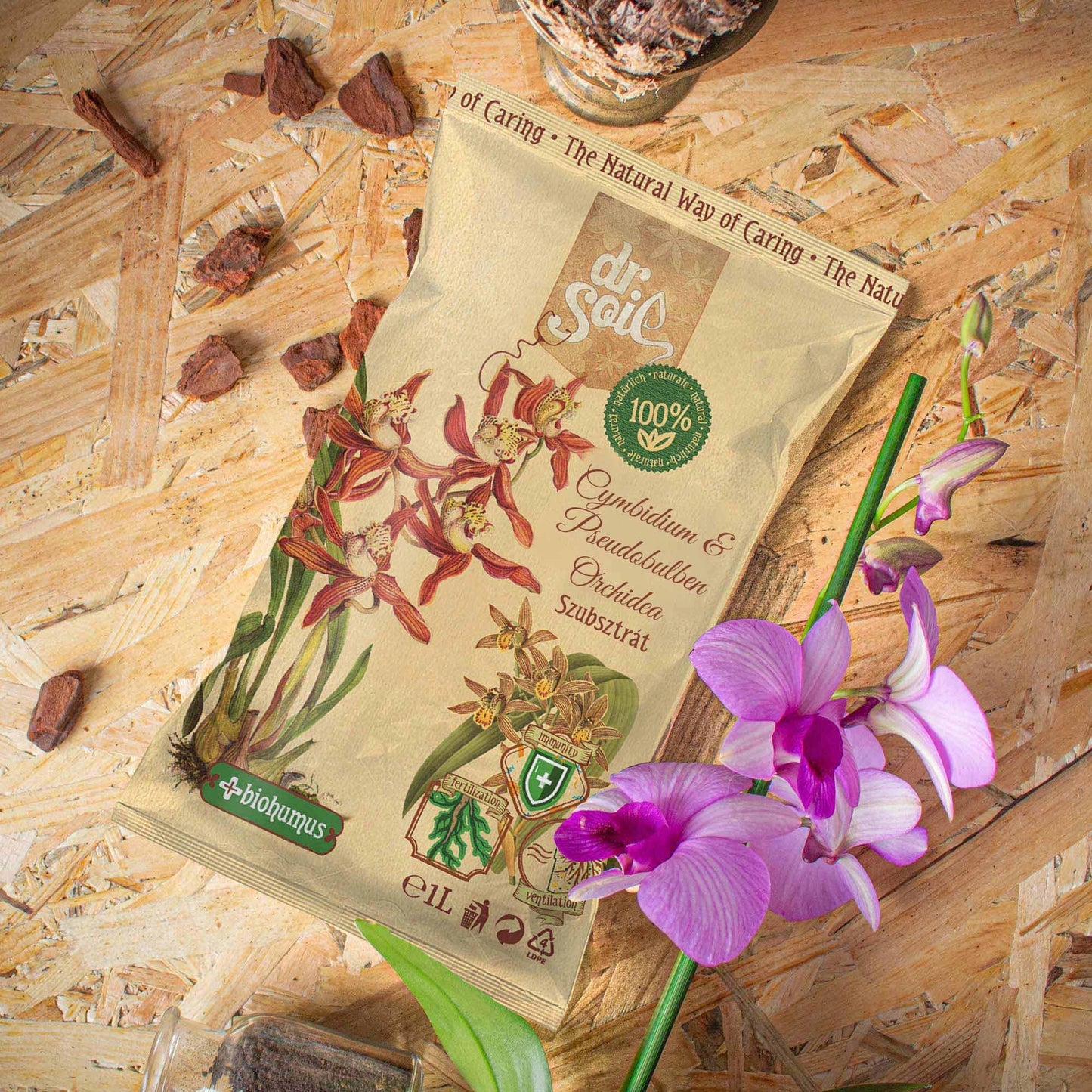 Dr.Soil Substrat Orchidee - 1 l