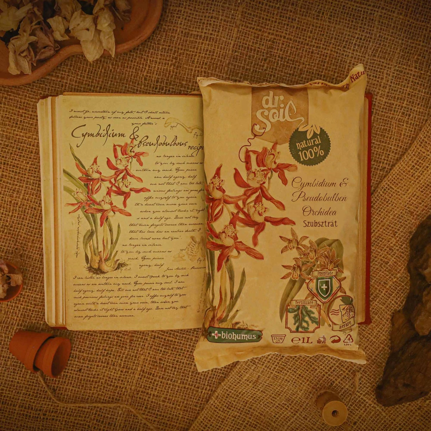 Dr.Soil Substrat Orchidee - 1 l