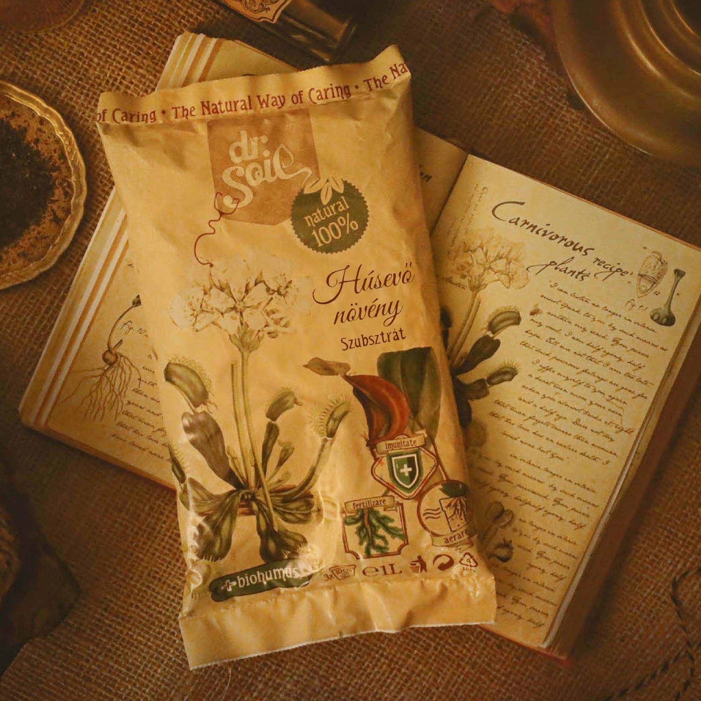 Dr.Soil Natürliches Substrat für Karnivoren - 1 l