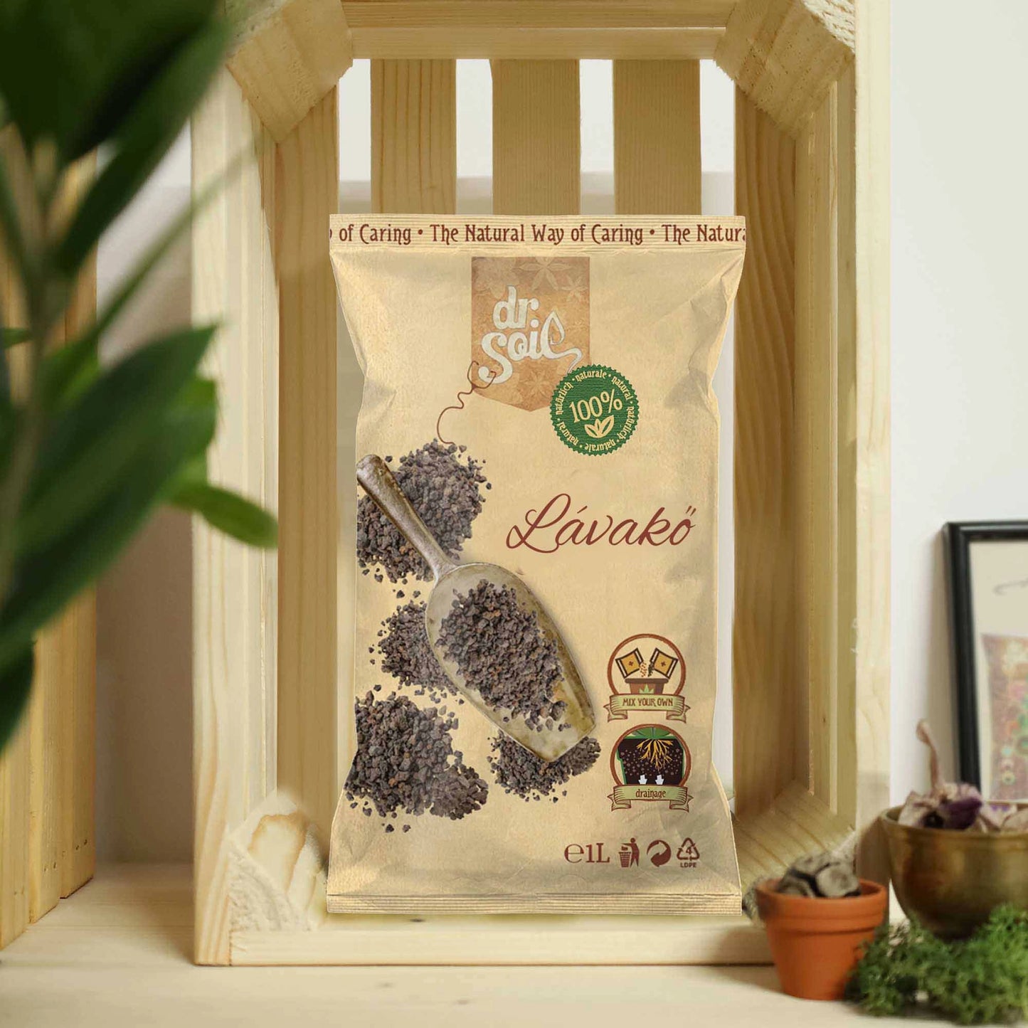 Dr.Soil Vulkanische Lava für eisenarme Böden - 1 l