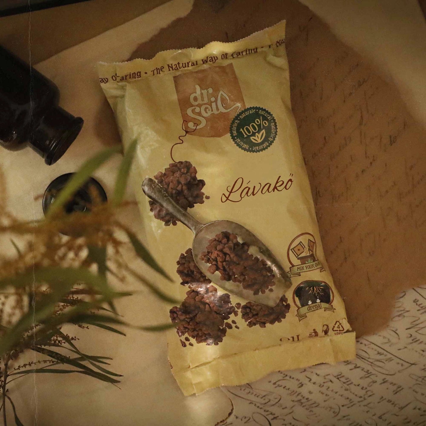 Dr.Soil Vulkanische Lava für eisenarme Böden - 1 l