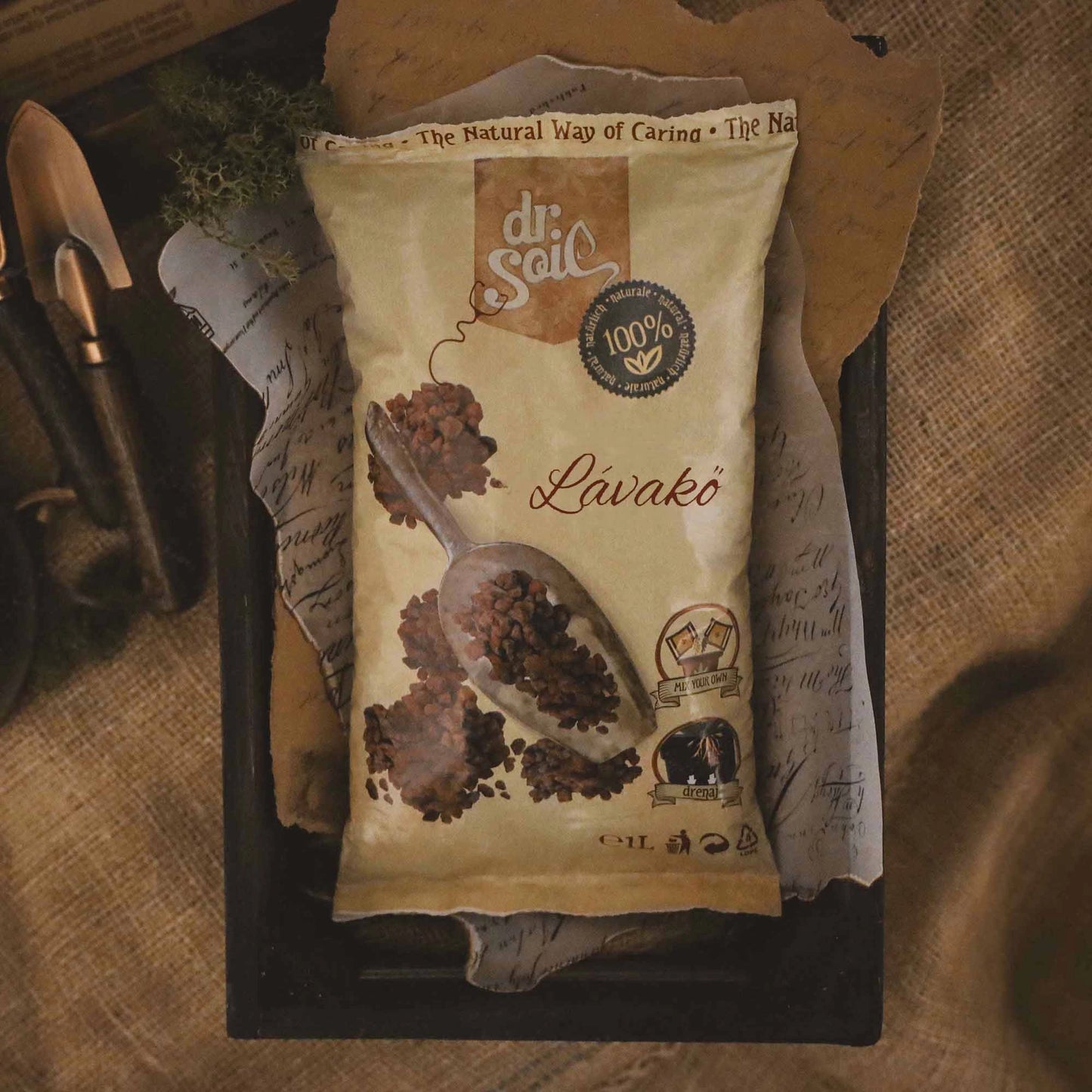 Dr.Soil Vulkanische Lava für eisenarme Böden - 1 l