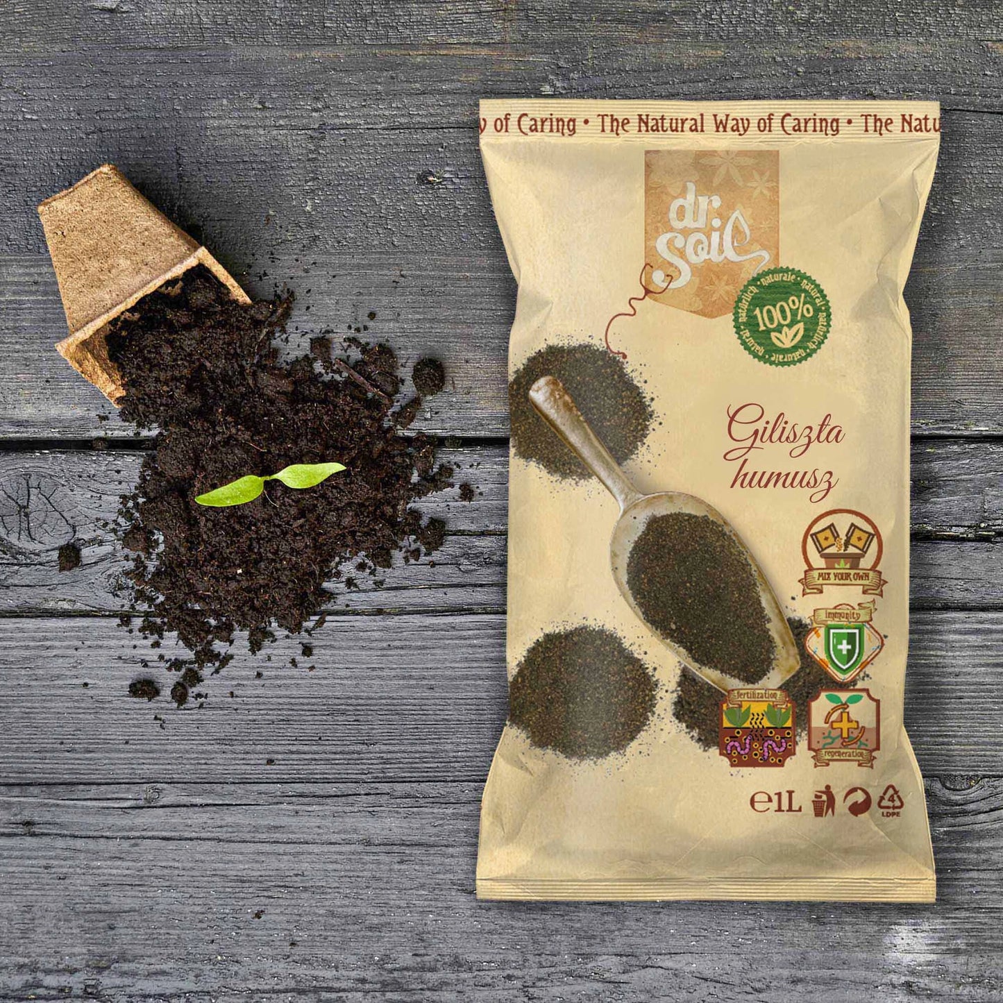 Dr.Soil Wurmkompost - 1 l